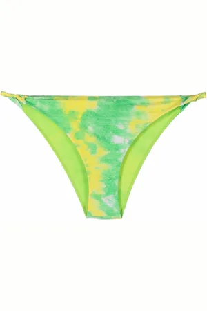 Ganni Bragas de bikini con estampado tie-dye