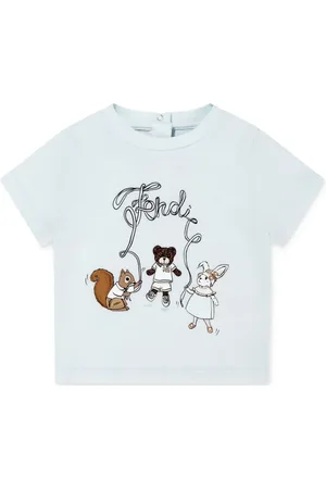 Fendi Camiseta bordada
