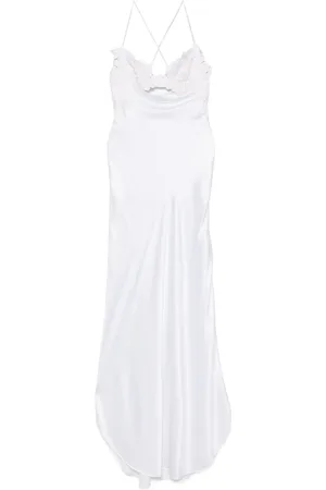 ERMANNO SCERVINO Vestido largo con detalle bordado