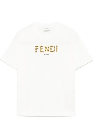 Fendi Camiseta con aplique del logo