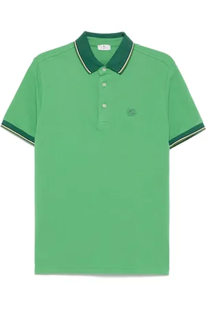 Etro Polo con bordado Pegaso