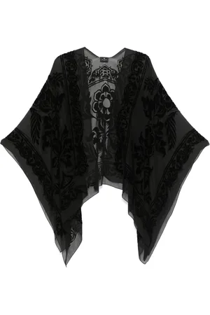 Etro Capa con estampado afelpado