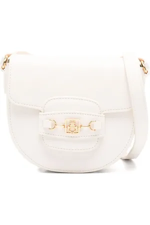 Elisabetta Franchi Bandolera con logo horsebit
