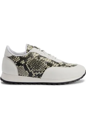Giuseppe Zanotti Zapatillas Jimi Running con motivo de piel de pitón