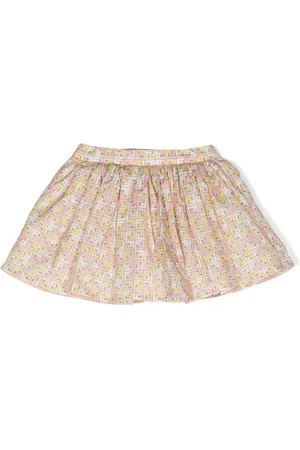 Fendi Falda con motivo FF