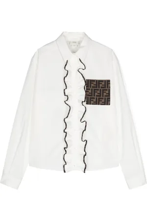 Fendi Camisa Zucca con monograma