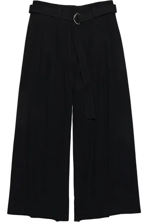 Bimba y Lola Pantalones capri con cinturón