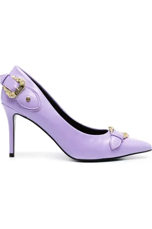 VERSACE Zapatos con tacón stiletto de 90mm