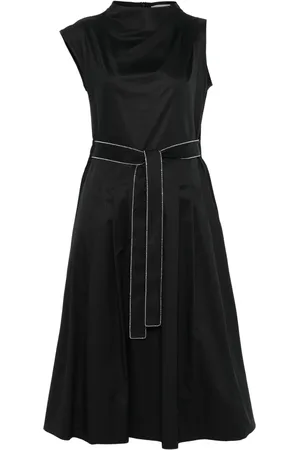 PESERICO SIGN Vestido midi con cinturón