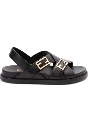 Fendi Sandalias de piel