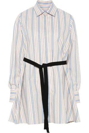 Msgm Vestido corto a rayas