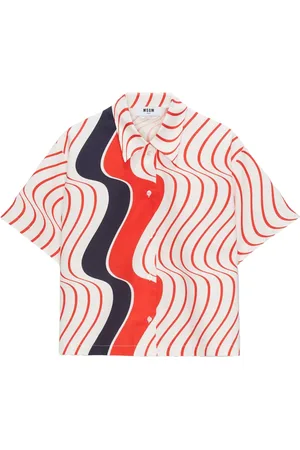 Msgm Camisa estampada