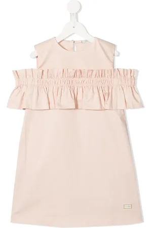 Fendi Vestido stretch con hombros descubiertos