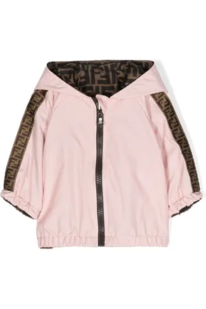 Fendi Chubasquero reversible con capucha