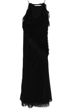 CHRISTOPHER ESBER Vestido midi drapeado
