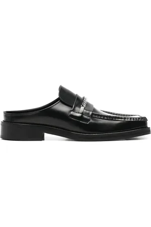 MARTINE ROSE Mules con puntera cuadrada