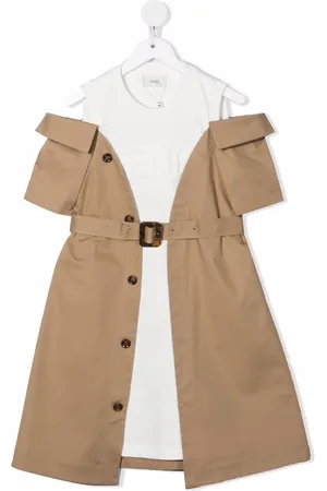 Fendi Vestido a capas