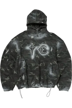 THUG CLUB Sudadera Rock con capucha