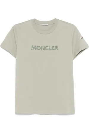 Moncler Camiseta con logo bordado