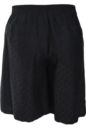 OFF-WHITE Bermudas vaqueras en jacquard