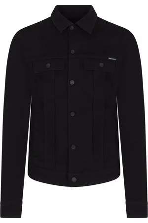 Dolce & Gabbana Chaqueta vaquera con cuello con solapa ancha