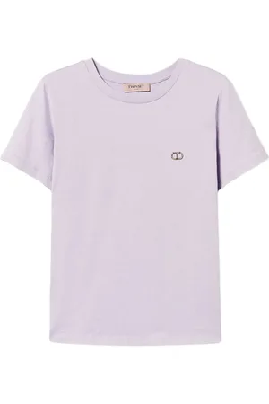 Twin-Set Camiseta con placa del logo