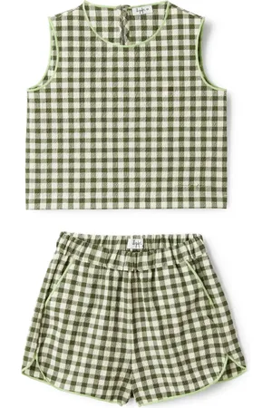 Il gufo Set de dos pantalones cortos a cuadros