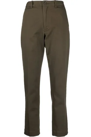 Ralph Lauren Pantalones slim de talle alto