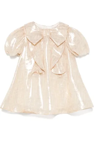 Fendi Vestido con efecto de lamé