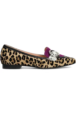 Fratelli Russo Bailarinas con estampado de leopardo