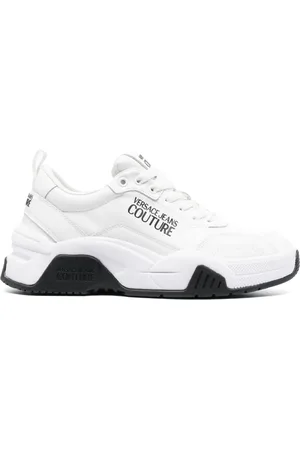 VERSACE Zapatillas con logo estampado