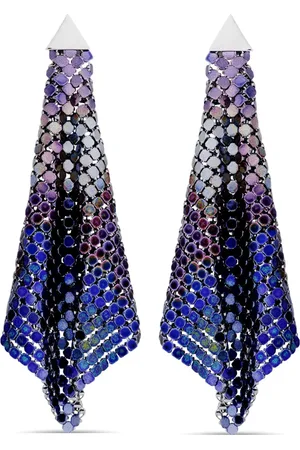 Paco rabanne Pendientes Pixel Flow con motivo Tie-Dye