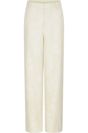 SHANGHAI TANG Pantalones en jacquard