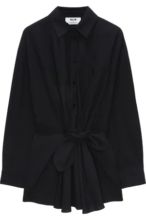 Msgm Vestido corto con detalle de nudo