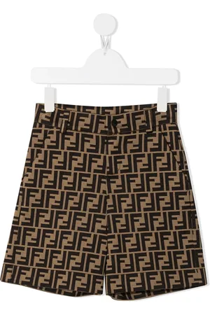 Fendi Pantalones cortos con motivo FF