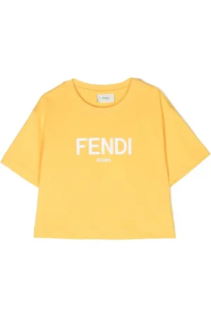 Fendi Camiseta con logo estampado