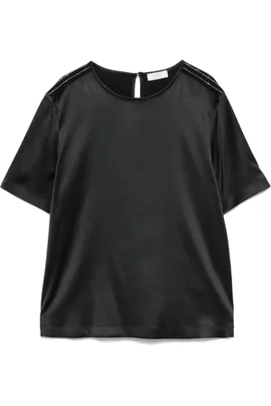 PESERICO SIGN Blusa con detalle de cuentas