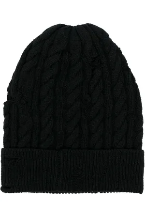Roberto Cavalli Gorro con efecto envejecido