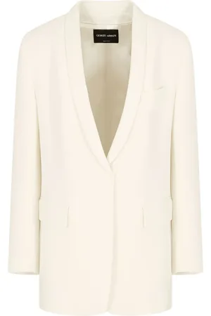 Giorgio Armani Blazer con cuello esmoquin