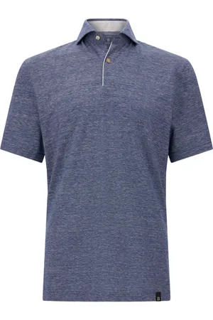 Boggi Milano Polo de lino y algodón