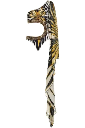 Roberto Cavalli Bañador con estampado Ray of Gold