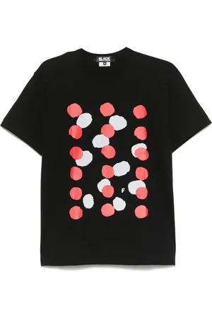 Comme des Garçons Camiseta con motivo de lunares