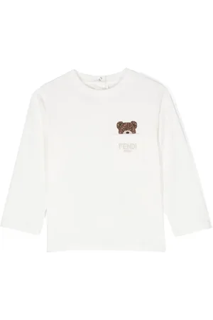 Fendi Camiseta de tejido jersey