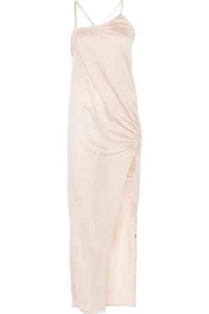 BLUMARINE Vestido largo de crepé