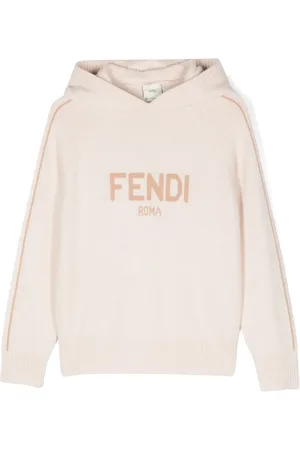 Fendi Jersey con logo en jacquard