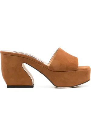Sergio Rossi Mules con tacón de 90 mm