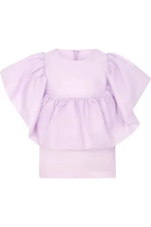 CAROLINE BOSMANS Blusa con detalle de volantes