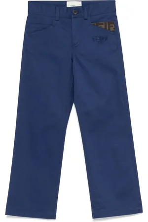 Fendi Pantalones con motivo FF