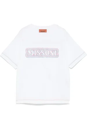 Missoni Camiseta con logo en relieve