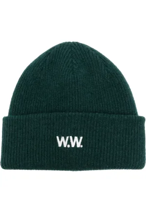 WoodWood Gorro con logo bordado